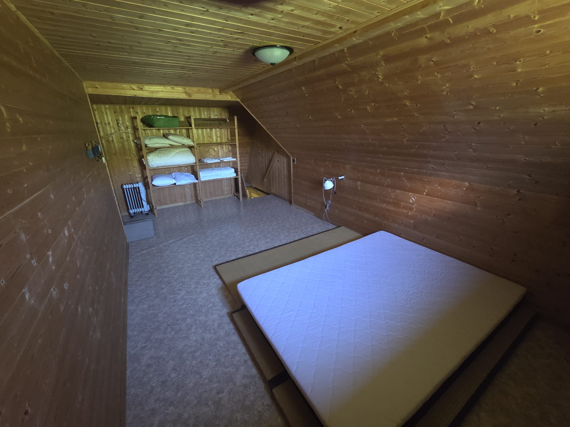 Schlafzimmer im Selbstretreat-Haus